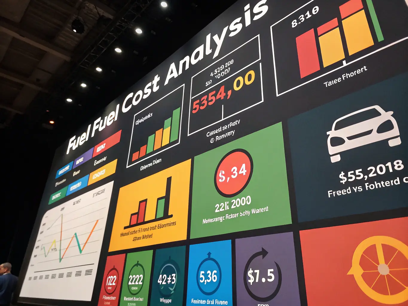 A graphical representation of freight rates fluctuating, illustrating Bleu Intelligence's freight arbitrage advisory services, highlighting the identification of rate differentials for cost optimization.